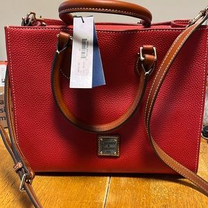 Dooney & Bourke, Red pebble grain Janine. This color is sold out